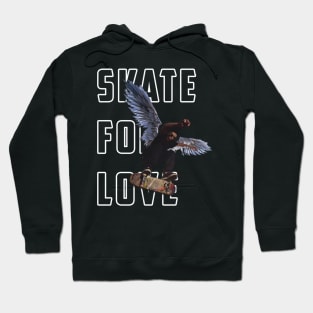 Skating angel Hoodie